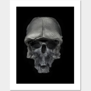 scary 3d skull Posters and Art